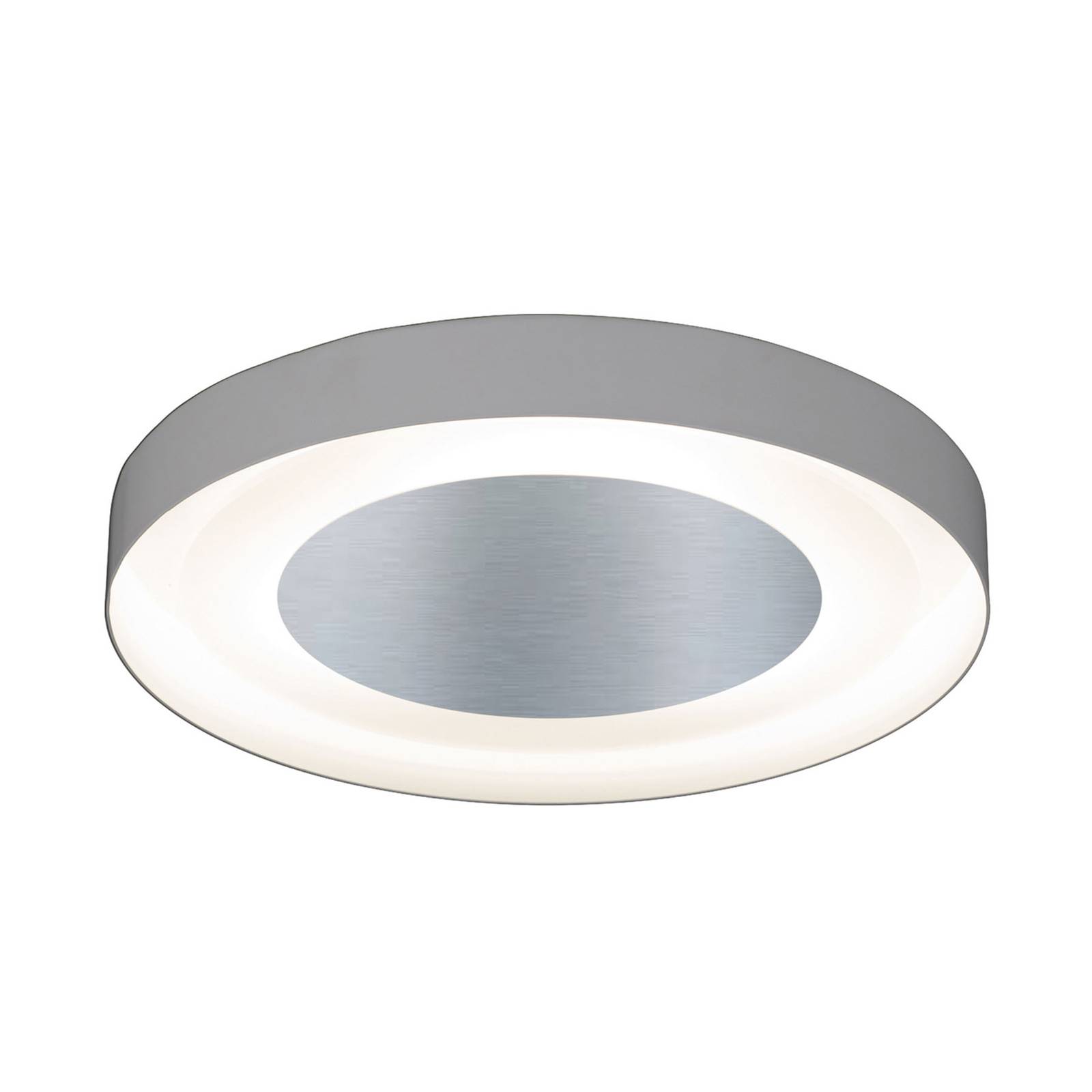Deckenleuchte 3560/3PL, blattsilber, Ø 40cm