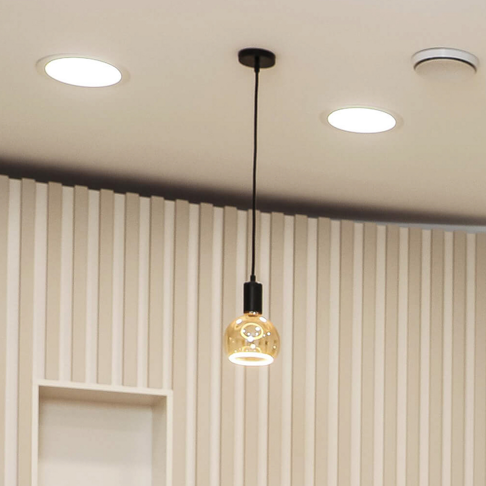 Segula piekaramā lampa Alix Wave, E27, piekaramais elements 200 cm