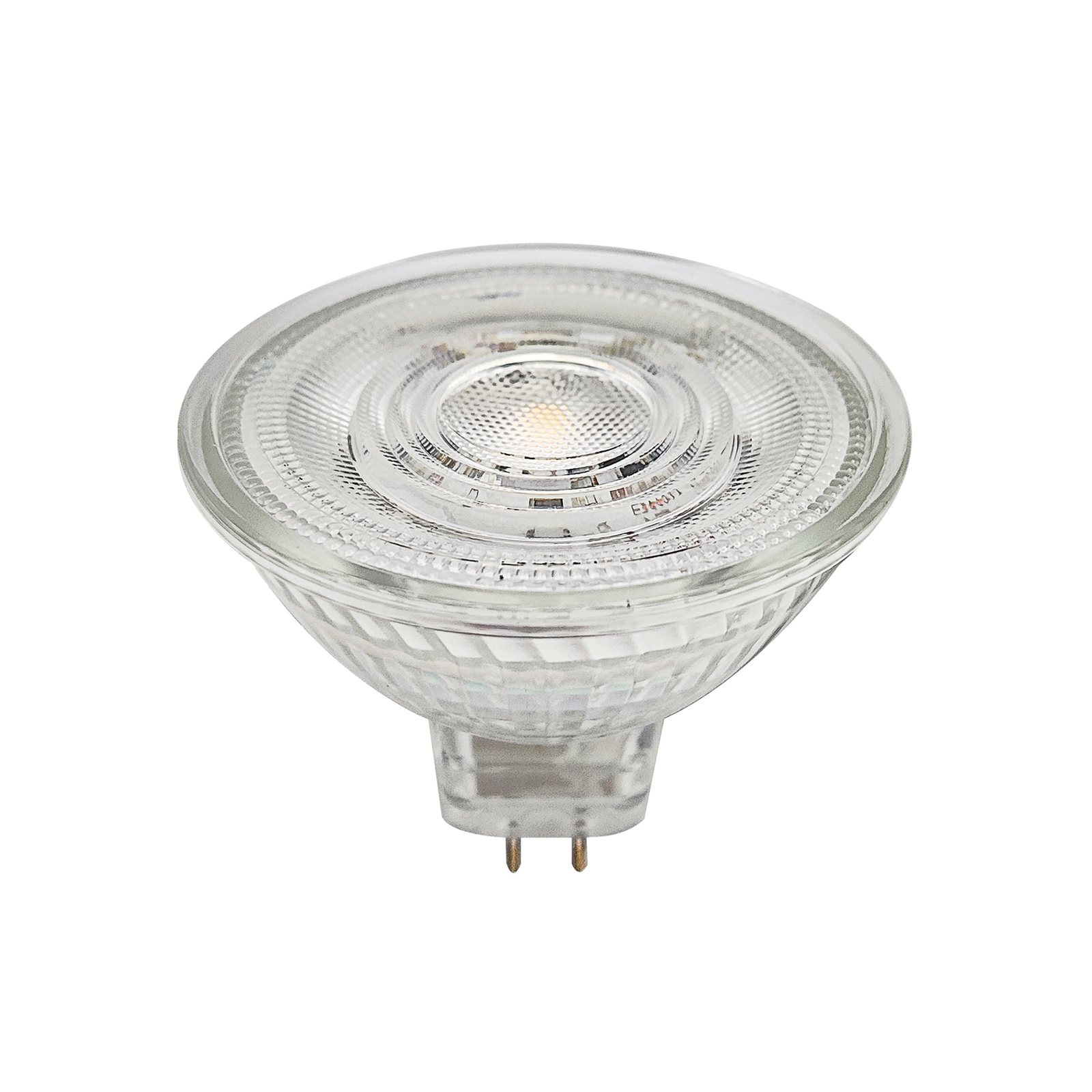 Prios GU5.3 LED bulb 4.9W 500lm 36° clear 840 set of 10
