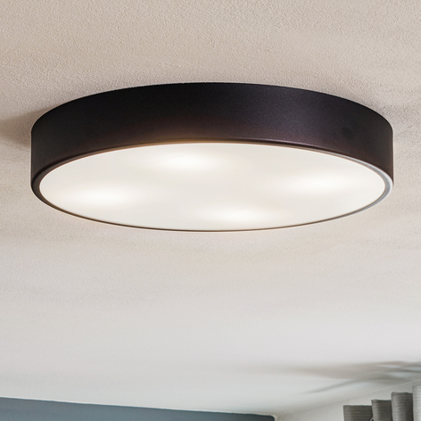Deckenleuchte Cleo, Ø 50 cm, schwarz