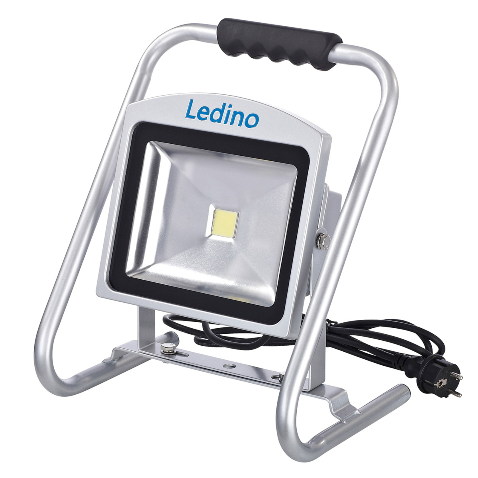Ledino Dahlem 30SCB LED standing spotlight 30 W, die-cast aluminium, security glass, 30 W, energy efficiency: A+, W: 30 cm, H: 36.5 cm