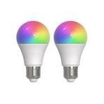 LUUMR Smart LED E27 9W RGBW CCT ZigBee Tuya Hue 2szt