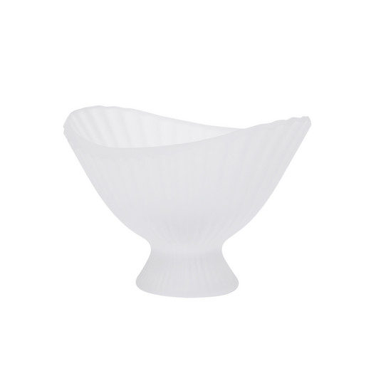 FOUNTAIN Cuenco, altura 13 cm, cristal esmerilado - LIVING
