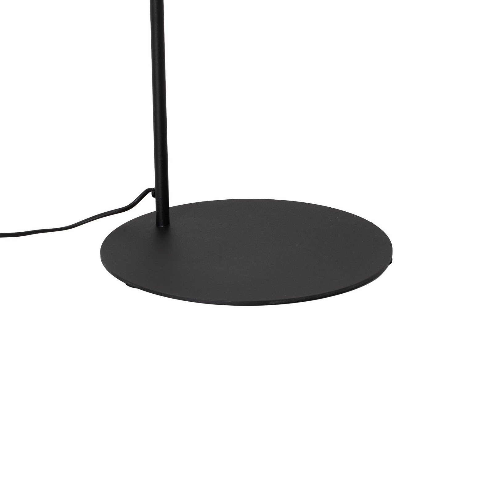 Stehleuchte Nova, Glas/Metall, schwarz/weiß, Höhe 155 cm Stehleuchte Nova, Glas/Metall, schwarz/weiß, Höhe 155 cm