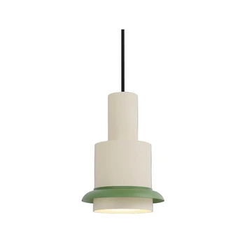 Chaumont Suspension Ø19xH28 White/Green - DCW
