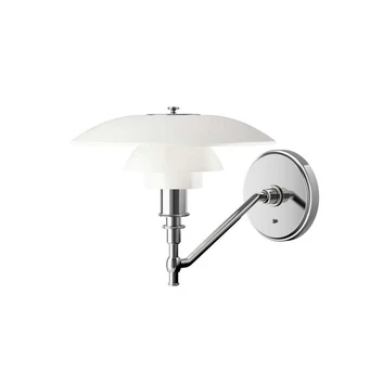 PH 3/2 Wandleuchte Hardwired White Opal Glass - Louis Poulsen