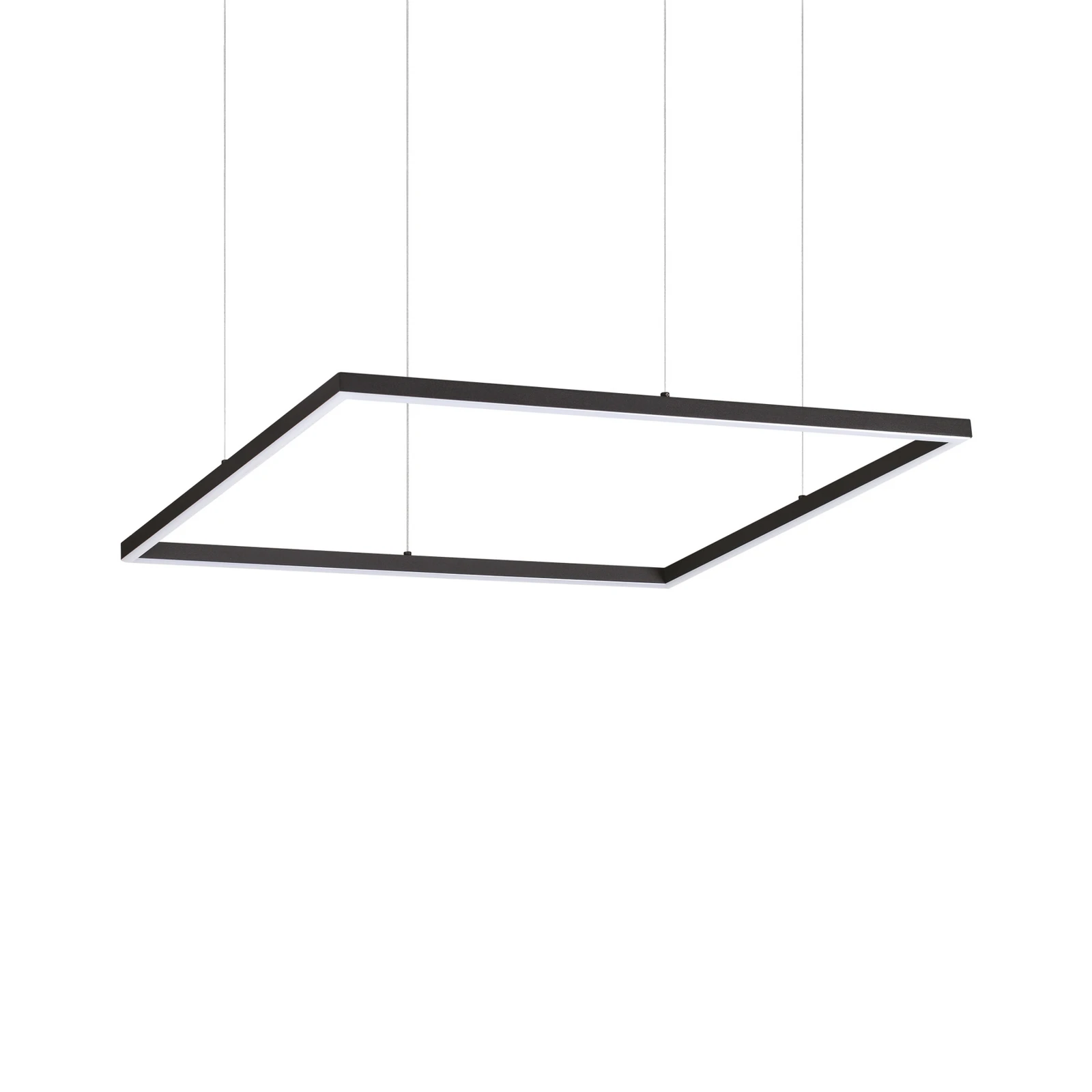 Ideal Lux LED-Pendel Oracle Slim 70 x 70 cm schwarz 3.000 K