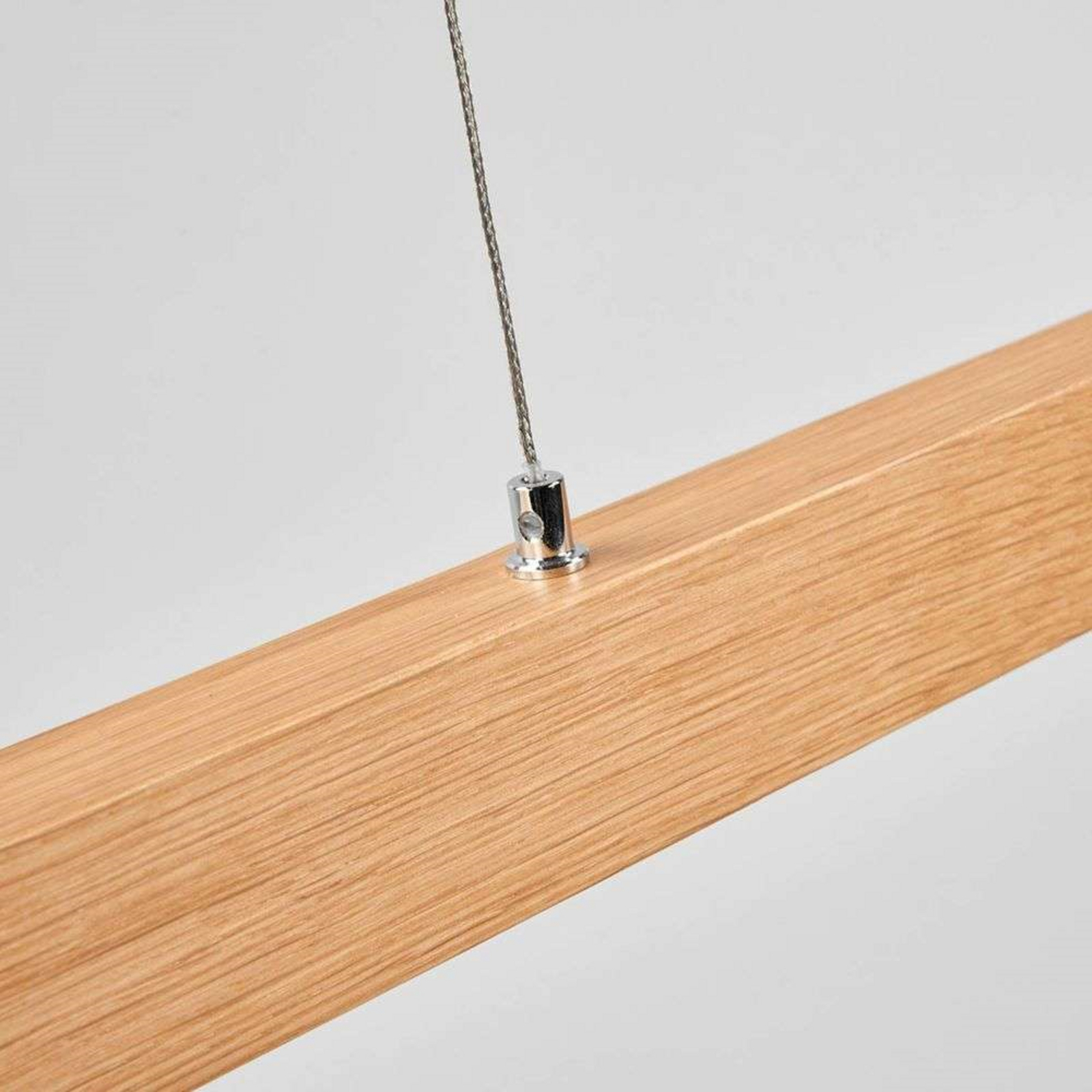 Nora Taklampa Oak/Nickel - Lucande