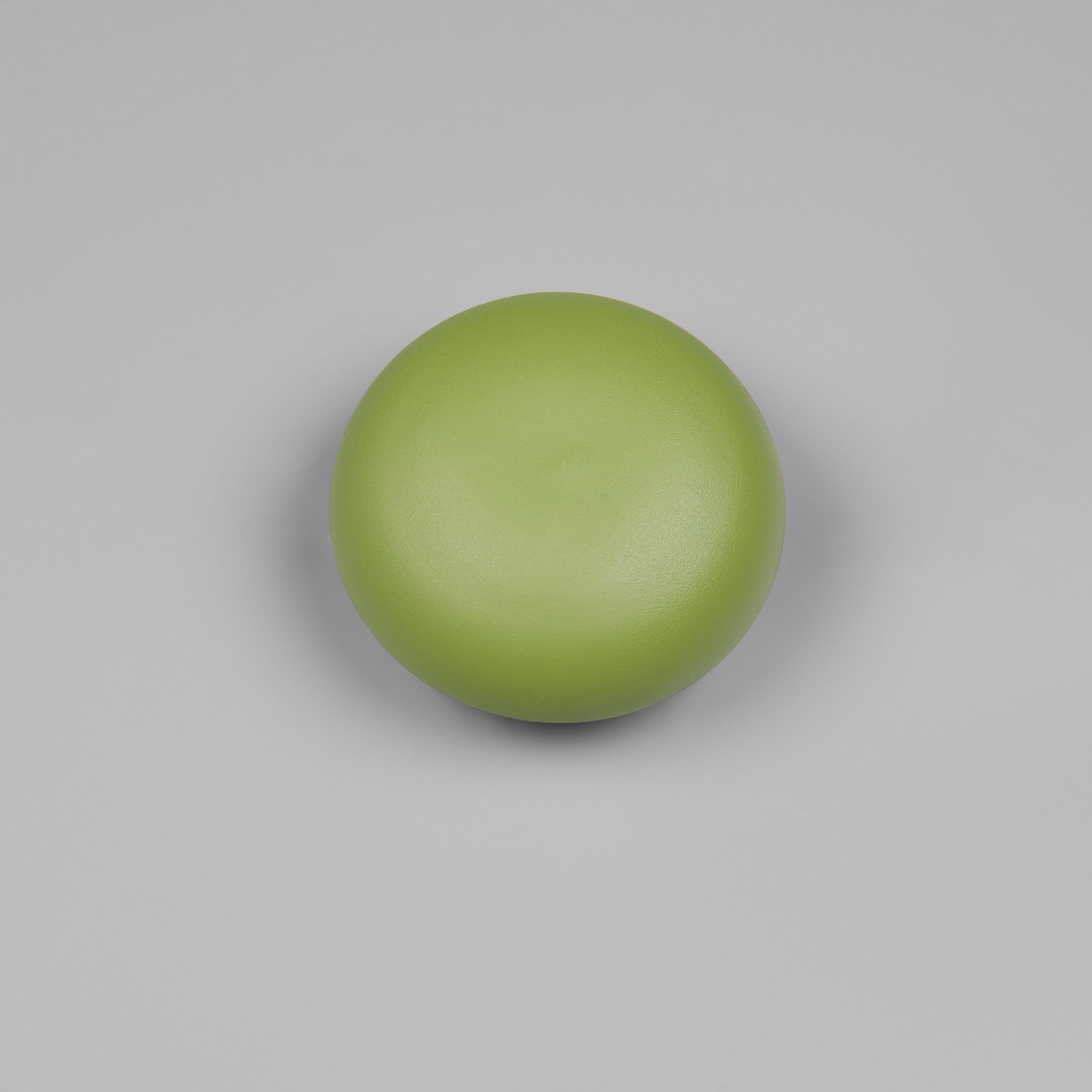 LED battery wall light Davey, green, dimmable, Ø 15.5 cm