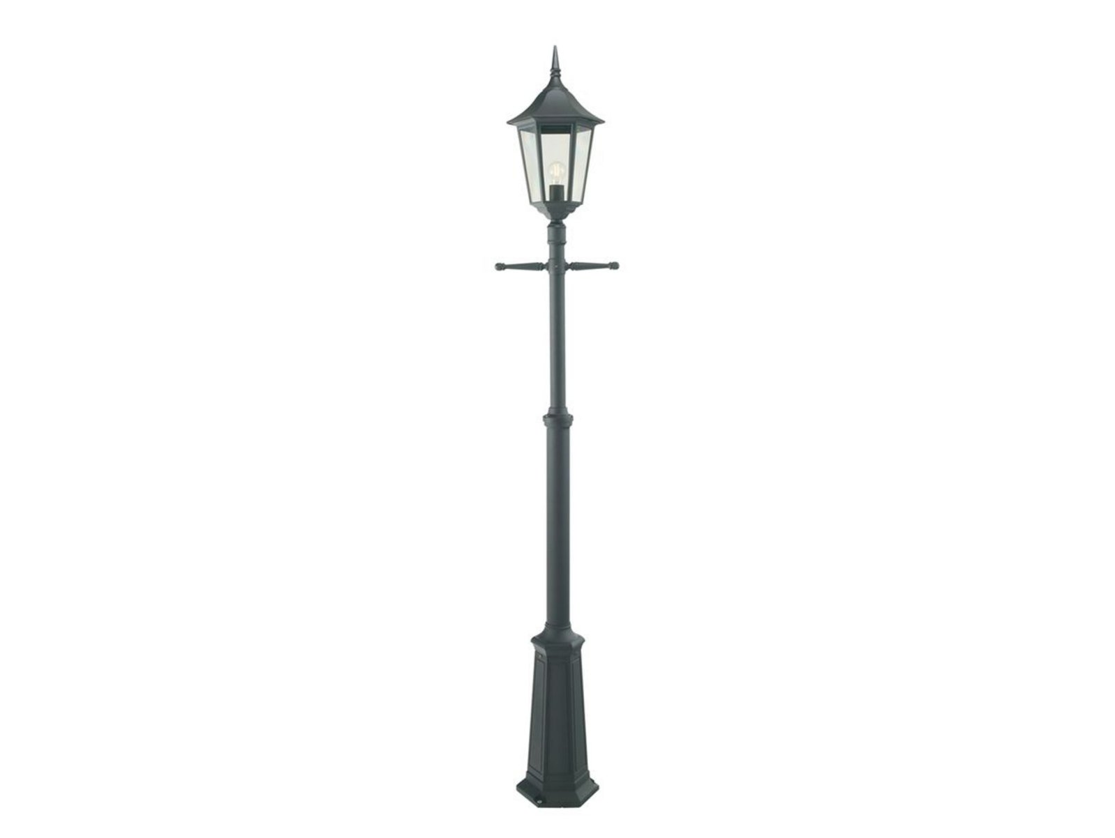 Modena 1 Lampă de Grădină de Exterior w/Suport de Ancorare Black - Norlys