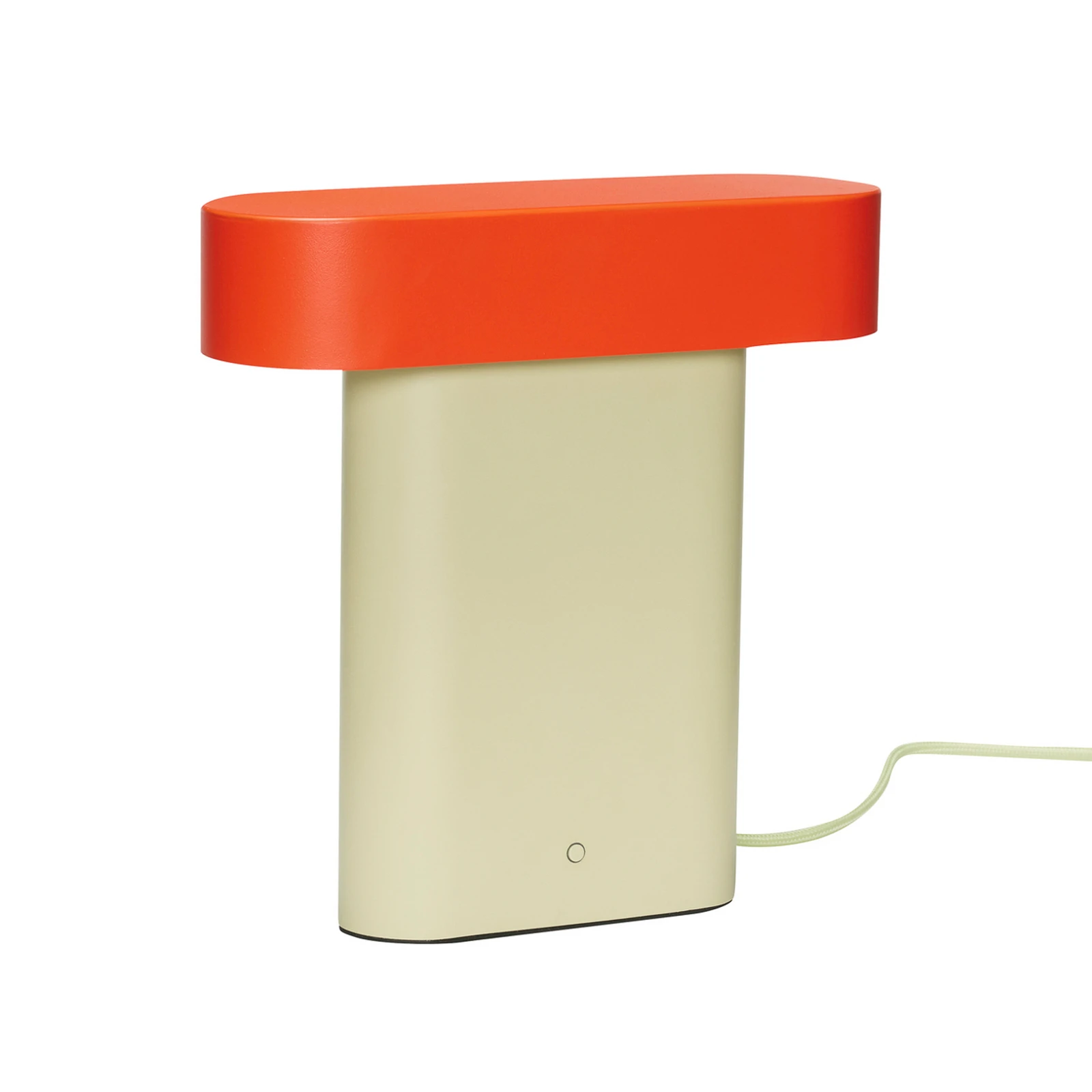 HÜBSCH LED stolna lampa Sleek, svijetlo zelena/crvena, željezo, kom