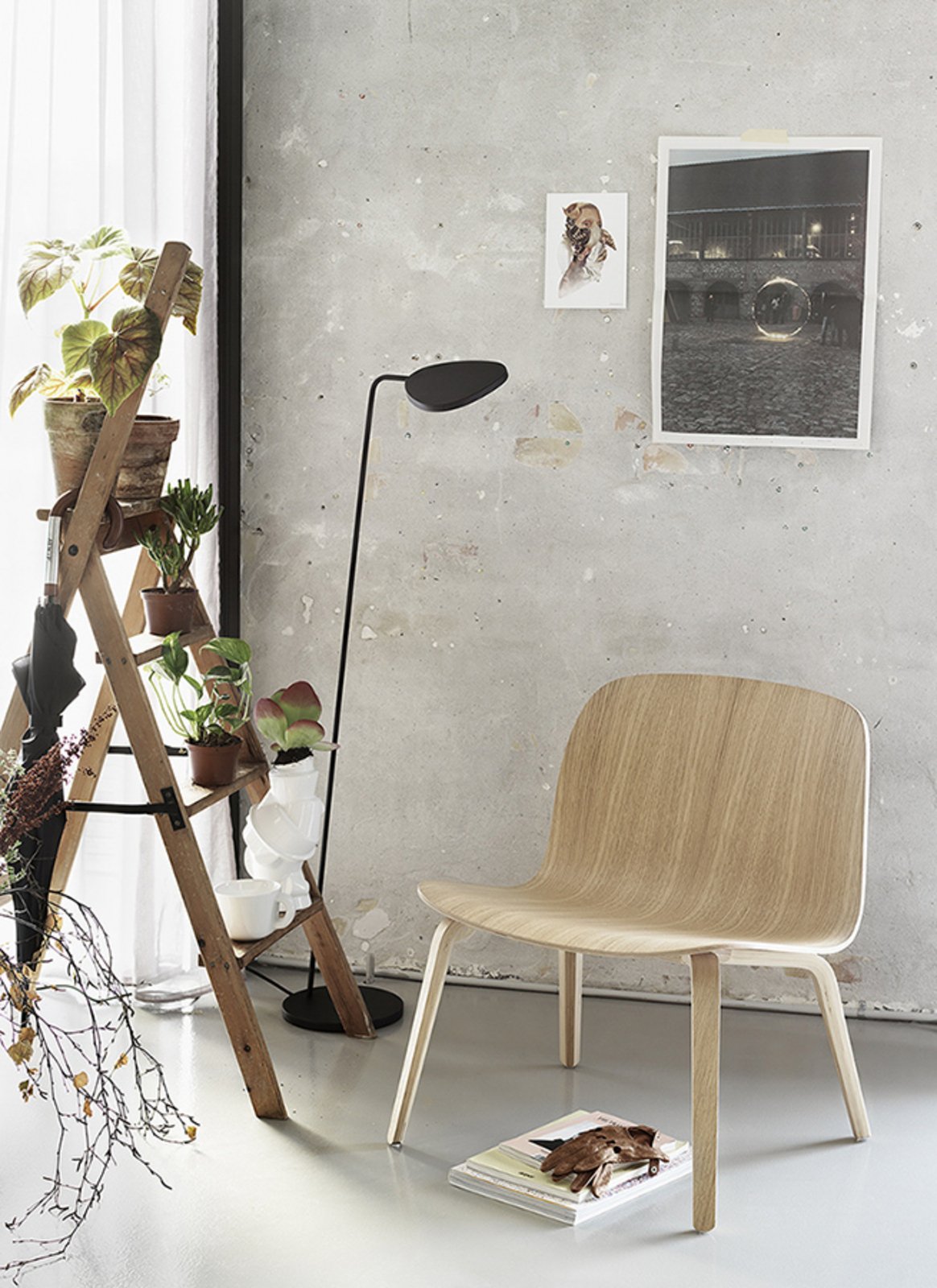 Leaf Lampadar White - Muuto