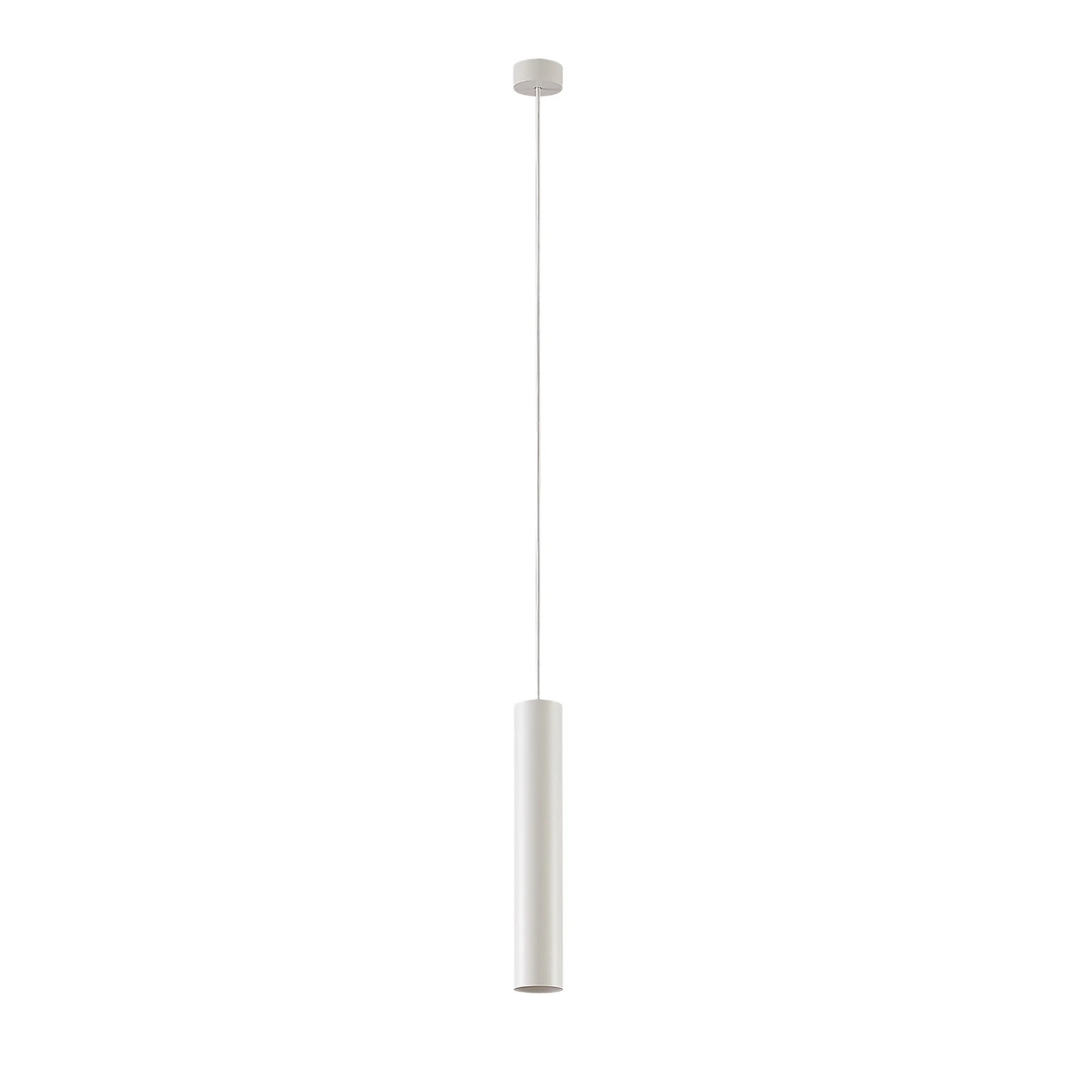 Závěsné svítidlo Arcchio Ejona, výška 35 cm, bílá, hliník