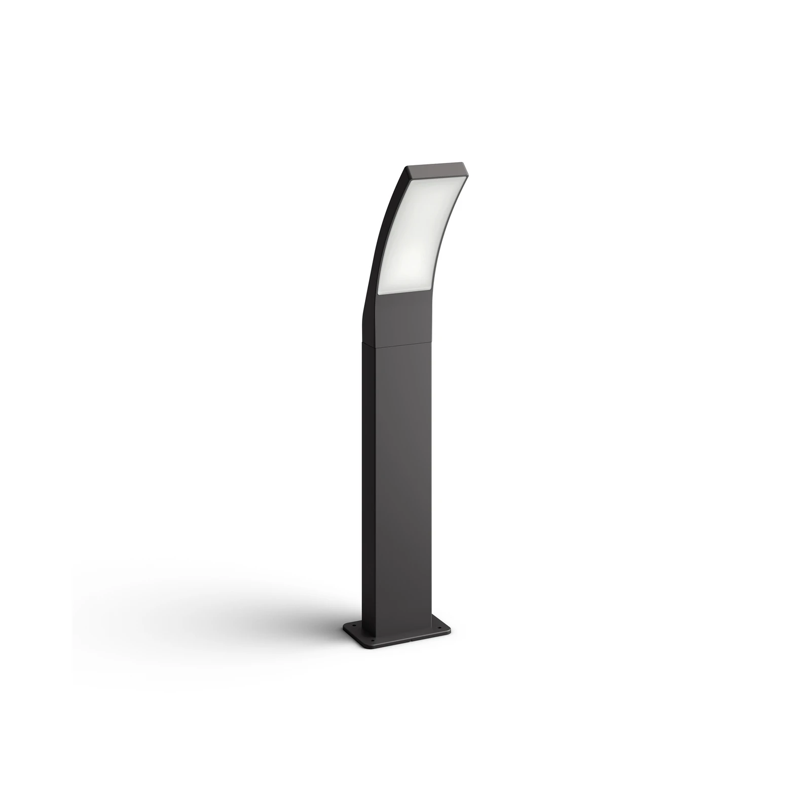Stenska svetilka Philips Splay LED, 60 cm, 4.000 K, antracit, IP44