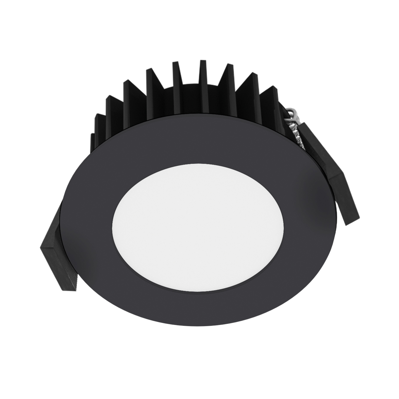 EVN Solido68 LED recessed ceiling lamp, round