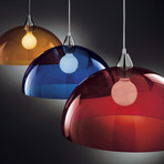 Trendige Designer-Hängeleuchte BLOB