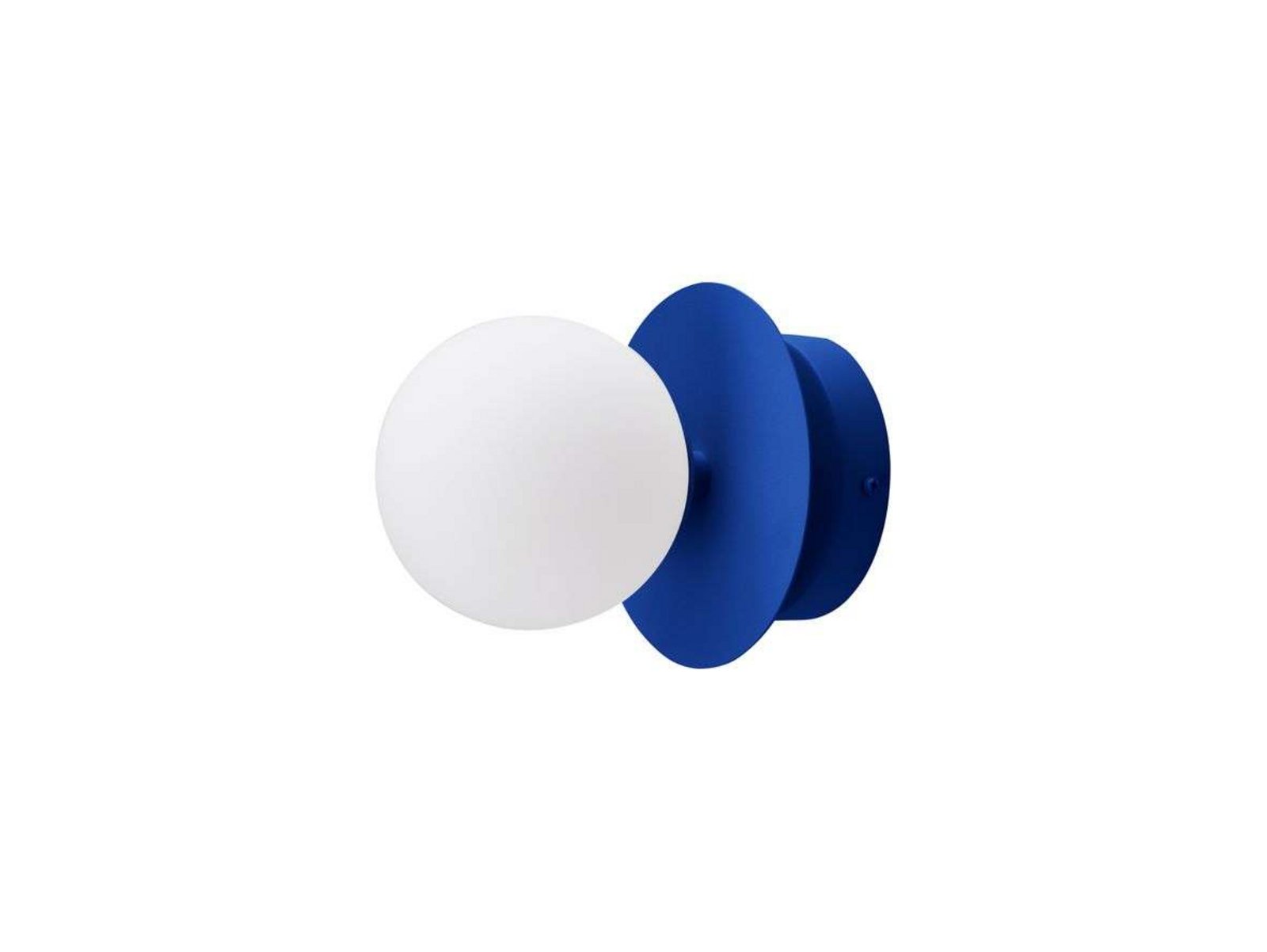 Art Deco Candeeiro de Parede/Tecto IP44 Blue/White - Globen Lightin