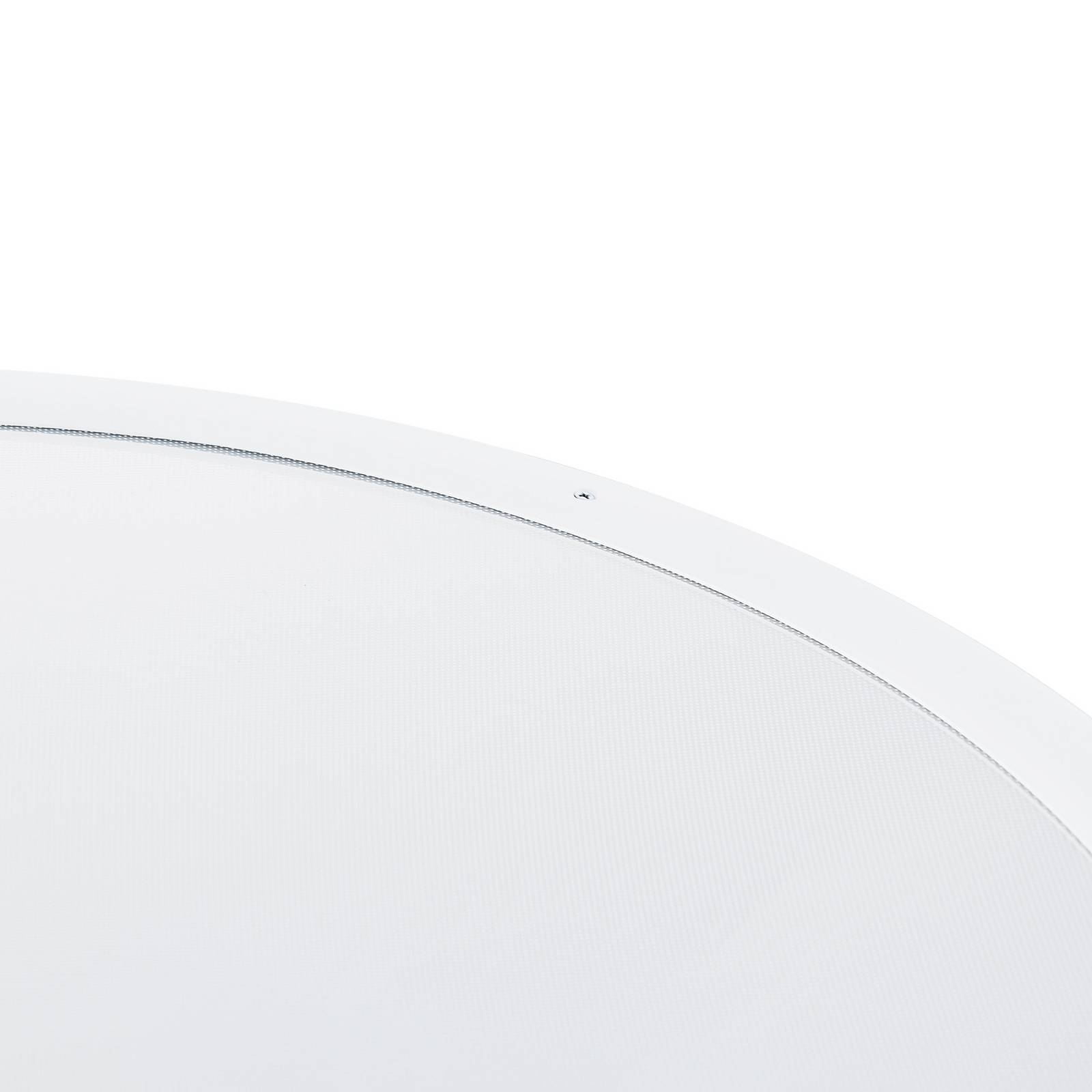 Panel LED żyrandol, biały, Ø 63 cm, metal, CCT, ściemniany, 50 W