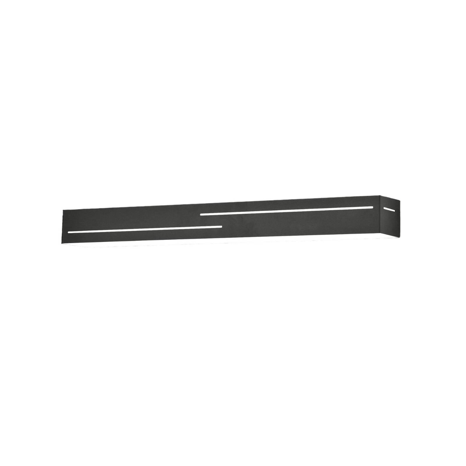 LED-Wandlampe Banny, anthrazit, Breite 50cm, Up- & Downlight