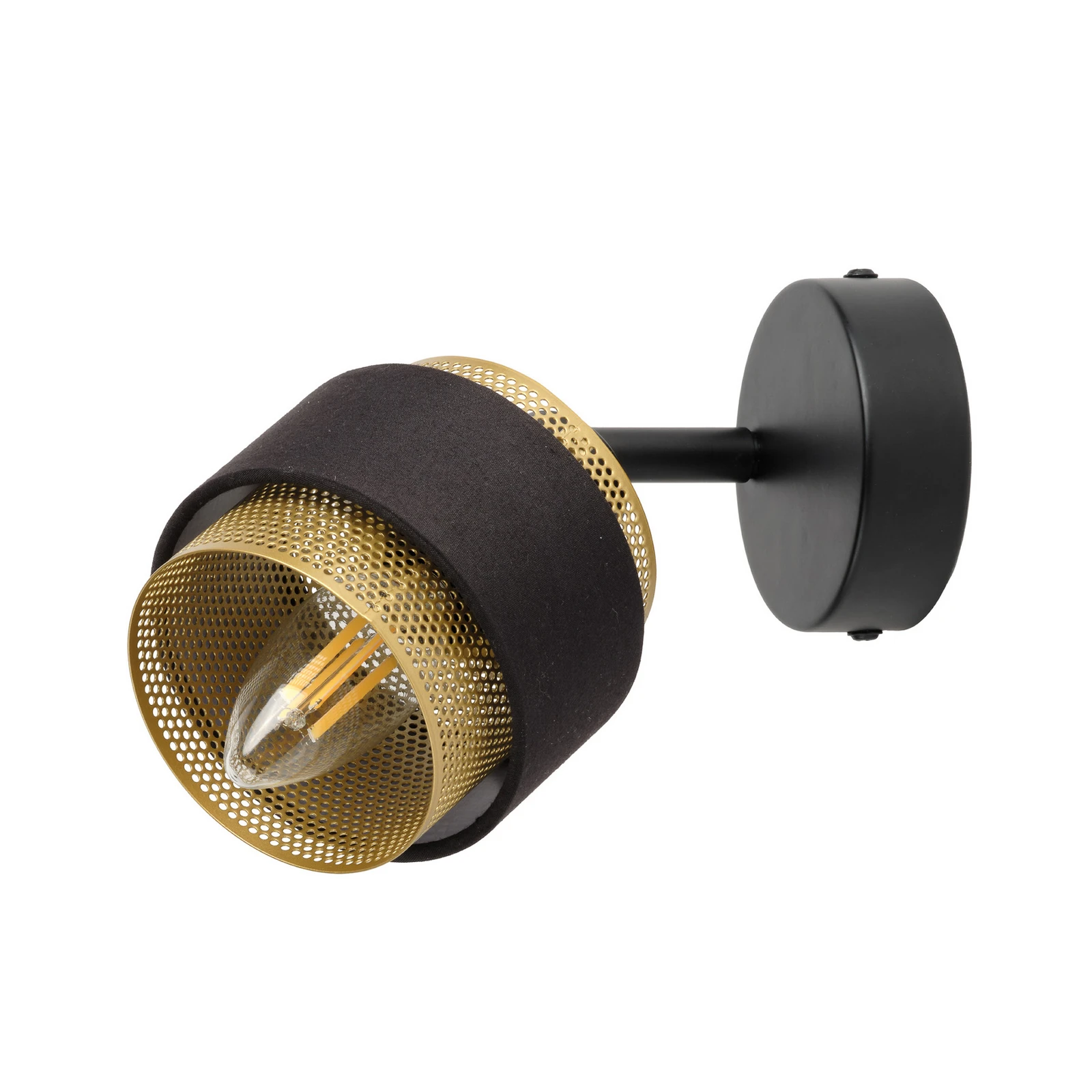 OSRAM Οροφής Decor Spot Hornet, 1-φωτιστικό, μαύρο/χρυσό