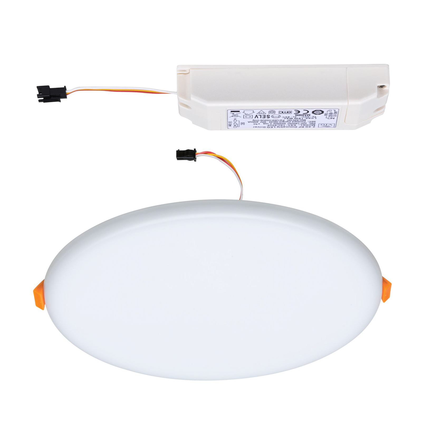 Paulmann LED-Panel Veluna rund 3-Step WhiteSwitch
