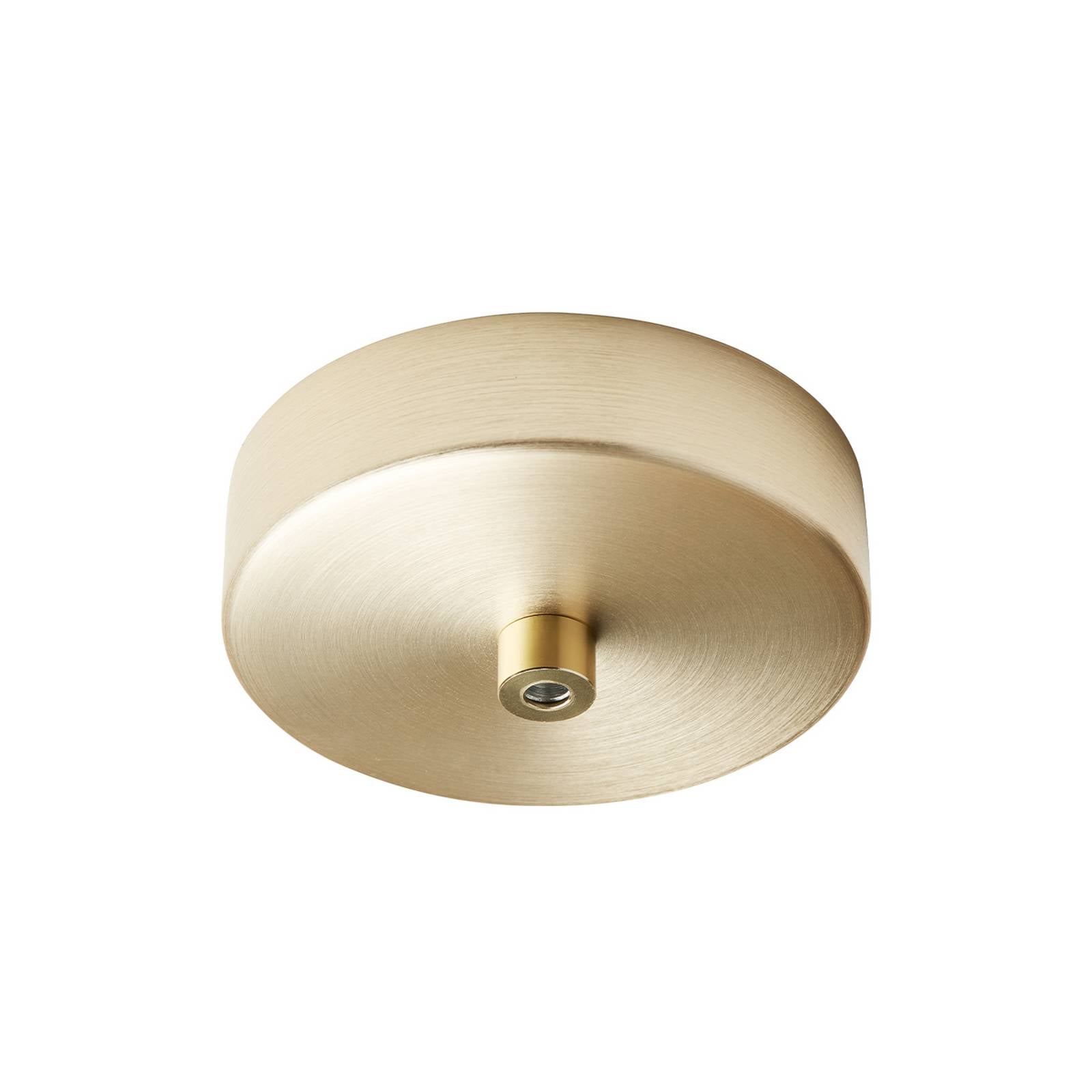 Nuura Aps Nuura ceiling plate Canopy 1, satin brass