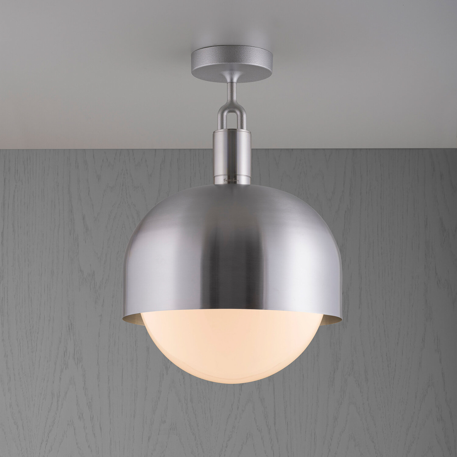 Buster + Punch Forked ceiling steel/opal Ø 34cm