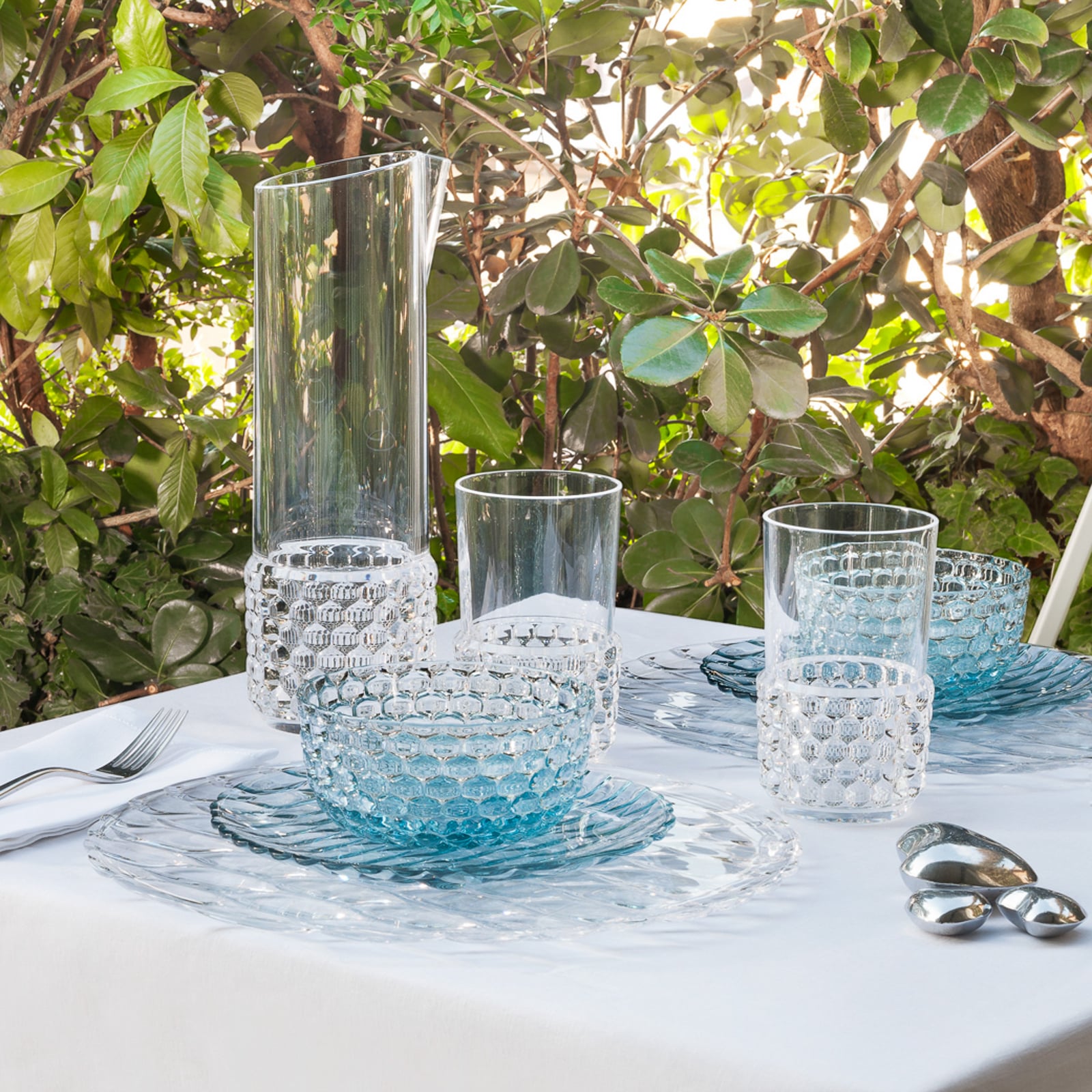 Jellies Family Carafe, height 31 cm, transparent - Kartell