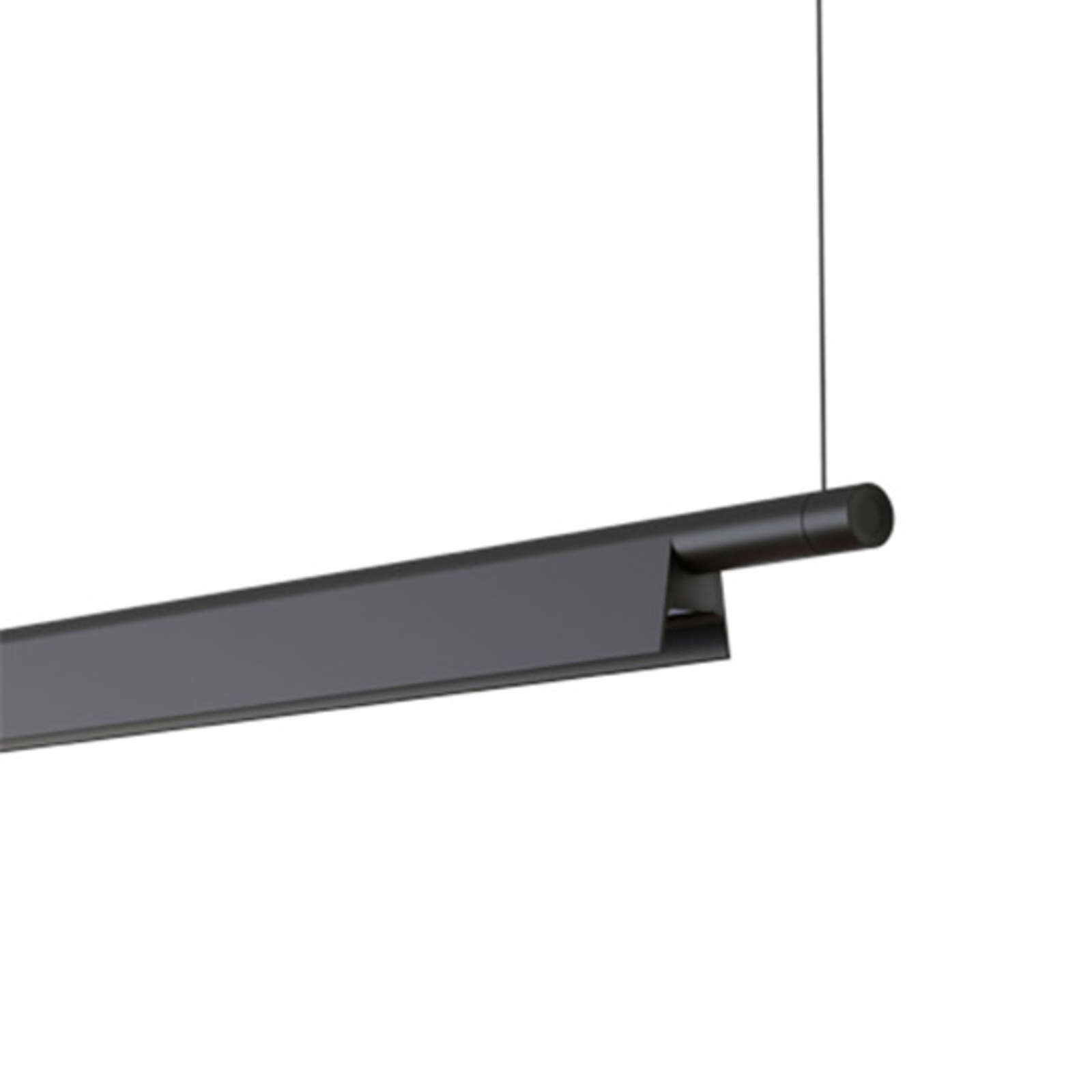 Luceplan Compendium – LED-pendellampe, svart