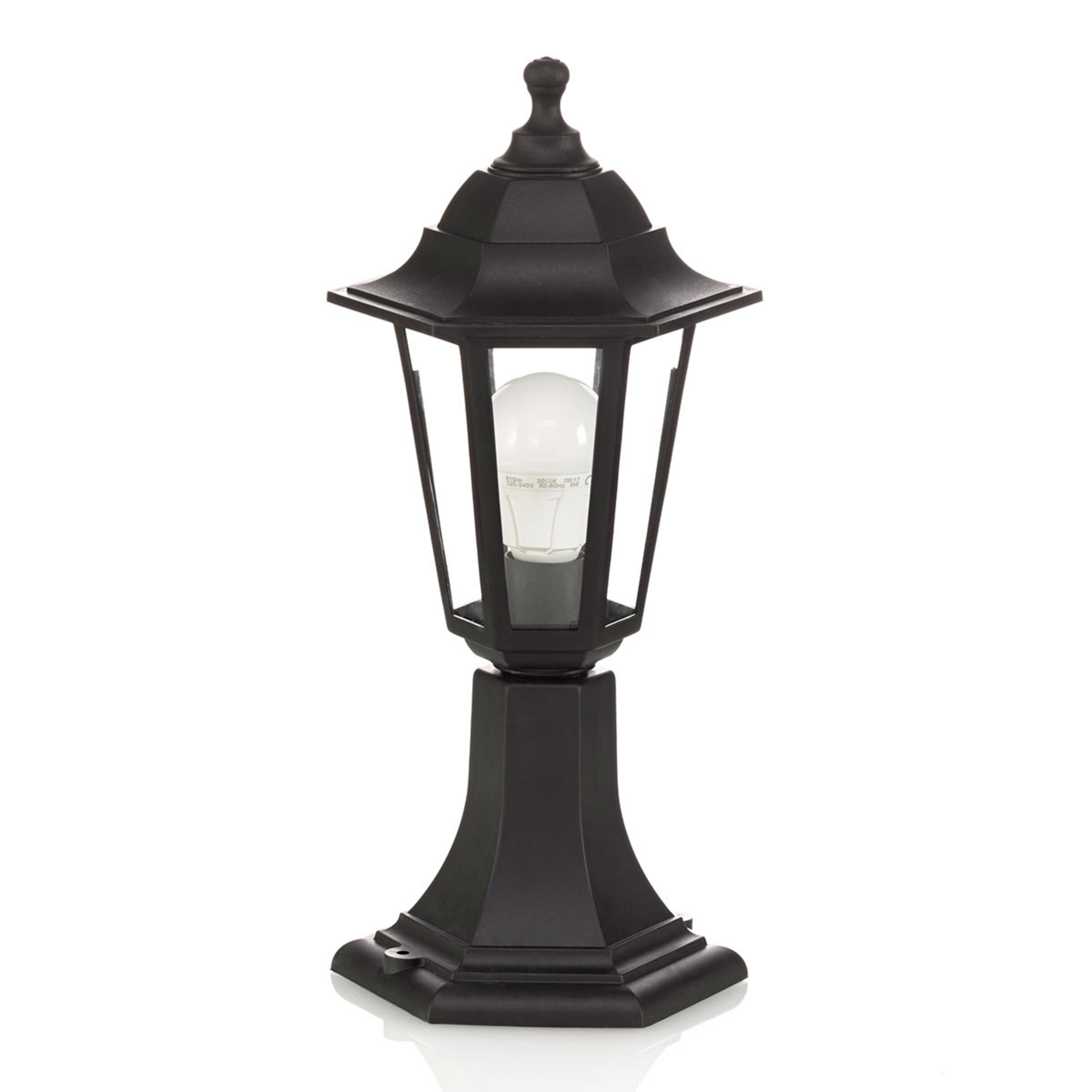 Nane Tuinlamp Black/Clear - Lindby