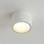 Arcchio Downlight Nieva, GX53, branco, redondo, Ø 10cm, metal