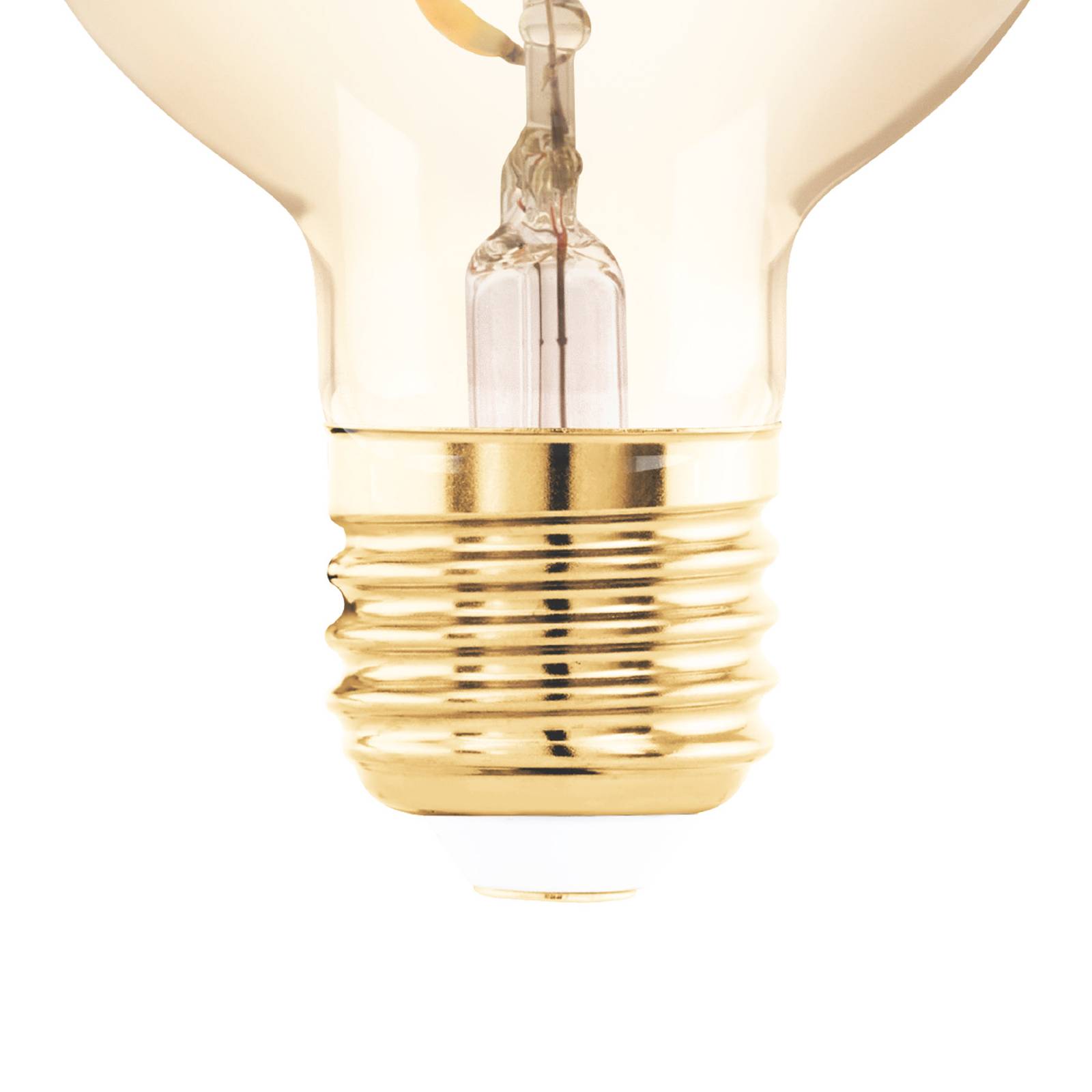 Photos - Light Bulb EGLO LED bulb E27 4W G60 2,000K filament amber dimmable 