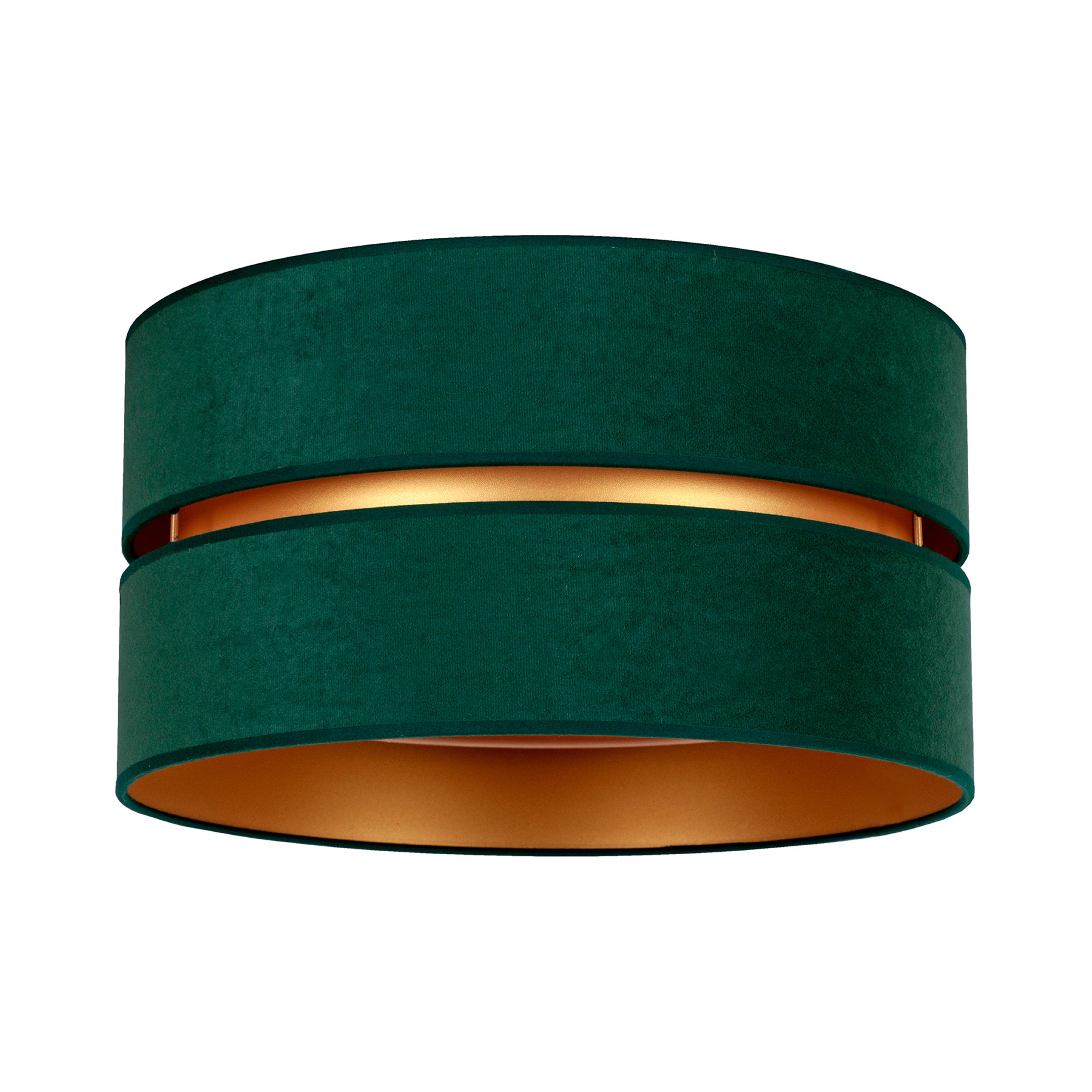 Deckenleuchte Duo, grün/gold Ø 60 cm, 1-flammig