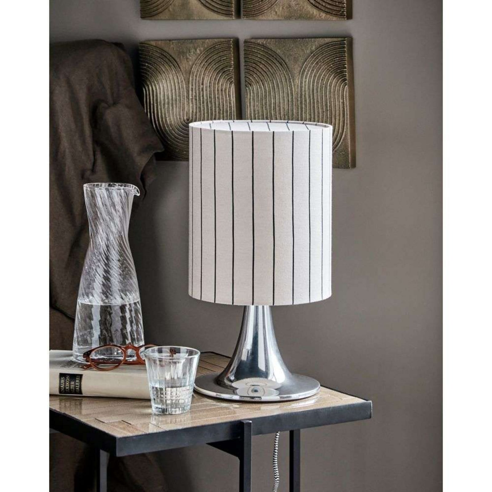 Tulip Bordlampe Sølv House Doctor - Stue - Aluminium billede