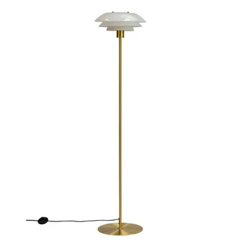 DL31 Stehleuchte Opal/Brass - DybergLarsen
