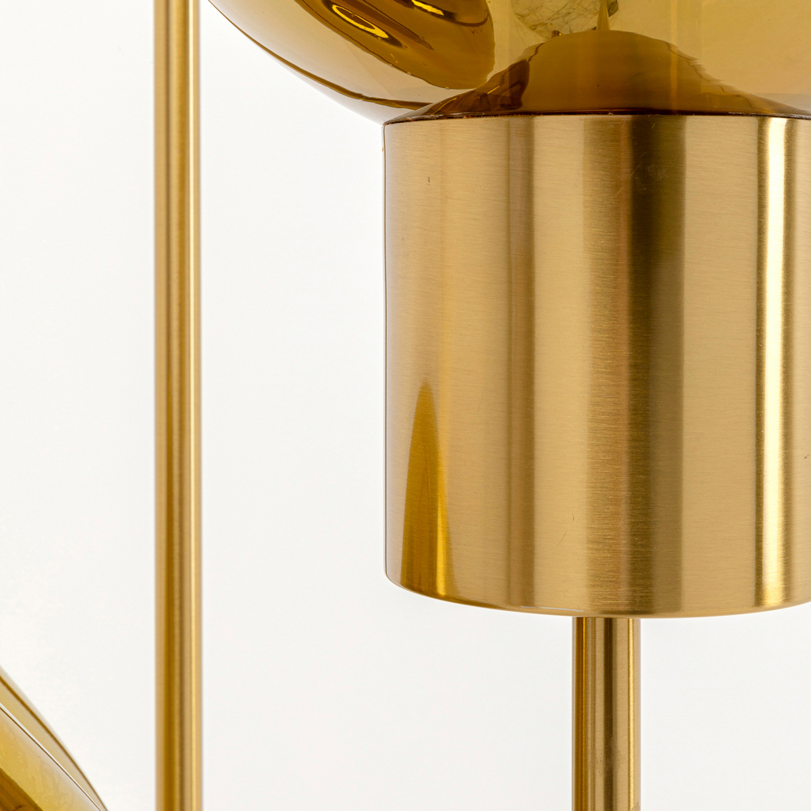 Lampe sur pied KARE Supernova, ambre, verre, 160 cm, E27