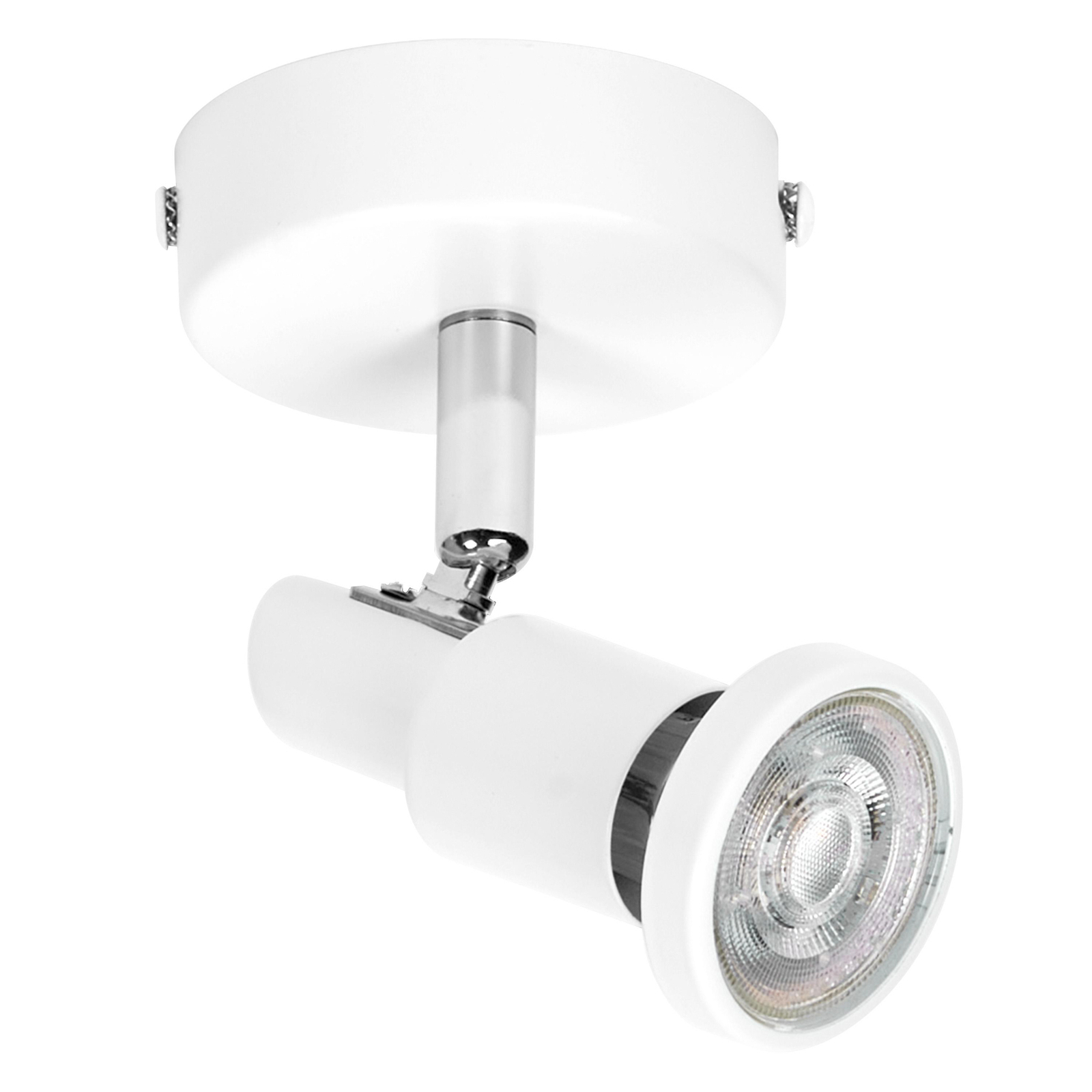 LEDVANCE Reflektor sufitowy LED GU10, 1-punktowy, biały