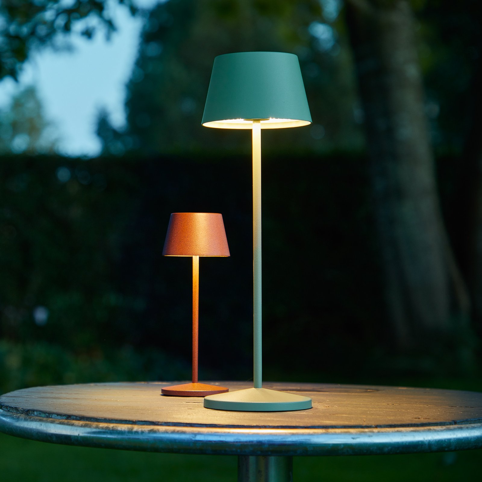 Modi Micro Portable Lampe de Table IP65 Corten - Loom Design