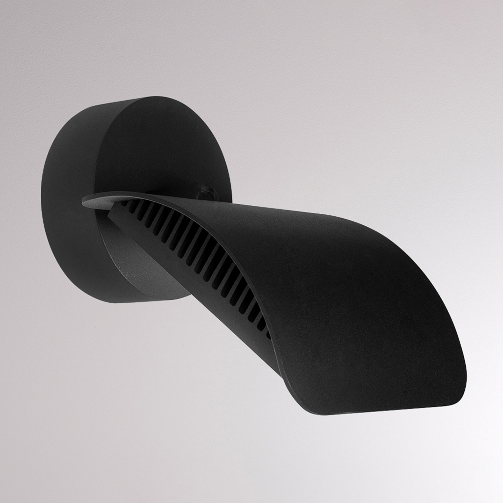 Molto Luce Videri Short outdoor wall light, anthracite, die-cast aluminium, 15 W, energy efficiency: A+, W: 13 cm, H: 9.5 cm