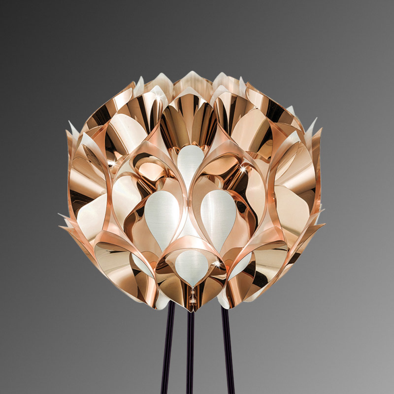 Flora Designer-Stehlampe, kupfer - Slamp