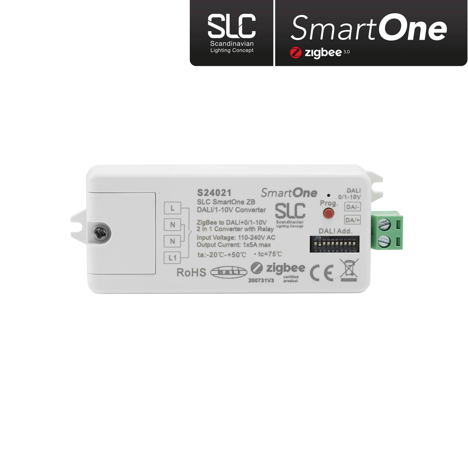 The Light Group SLC SmartOne převodník signálu ZigBee na DALI/1-10V