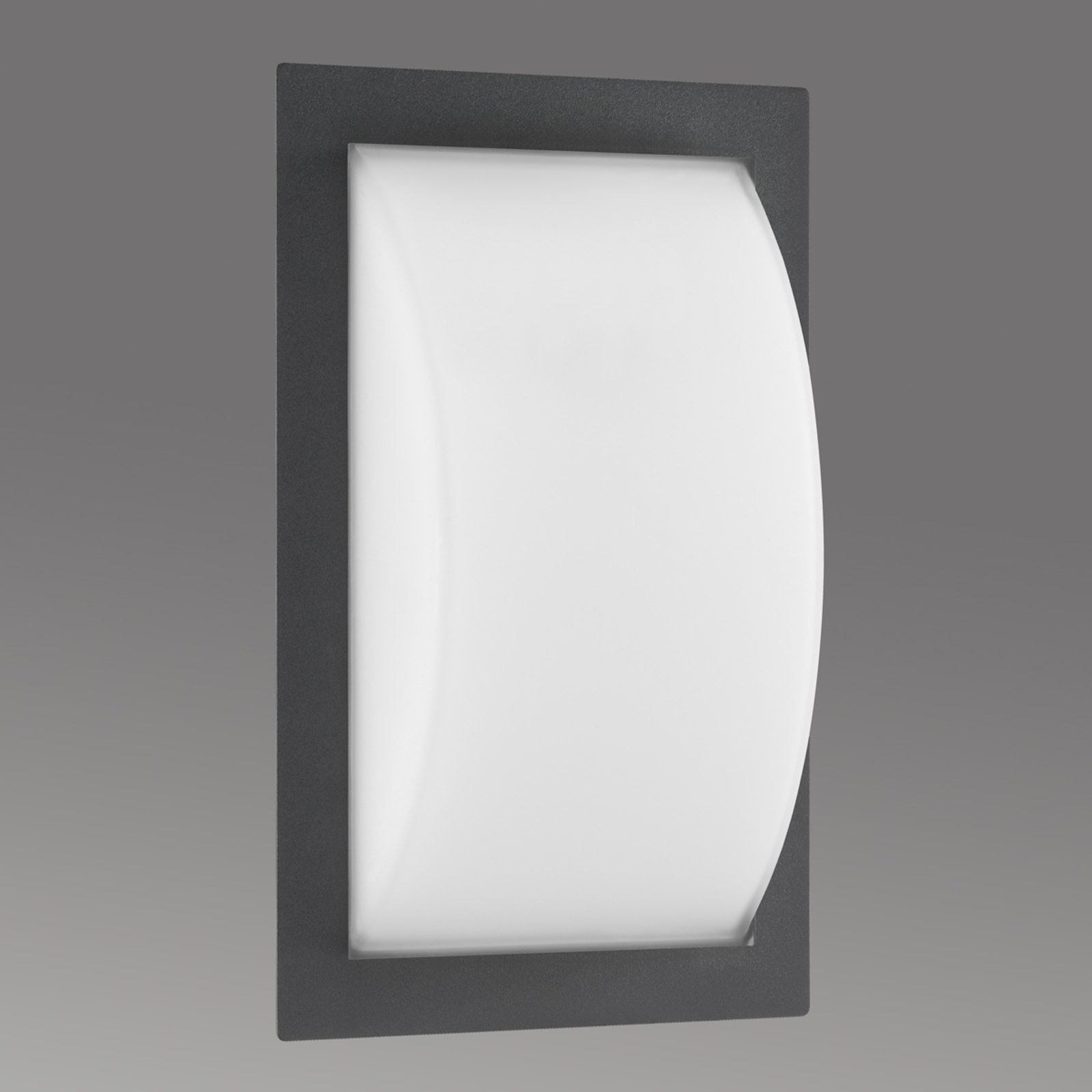 Outdoor wall light Ivett E27 graphite