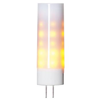 Kaksikantainen LED-lamppu G4 1 200 K Flame lamp
