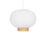 Yokohama 50 Pendant White/Nature - Globen Lighting