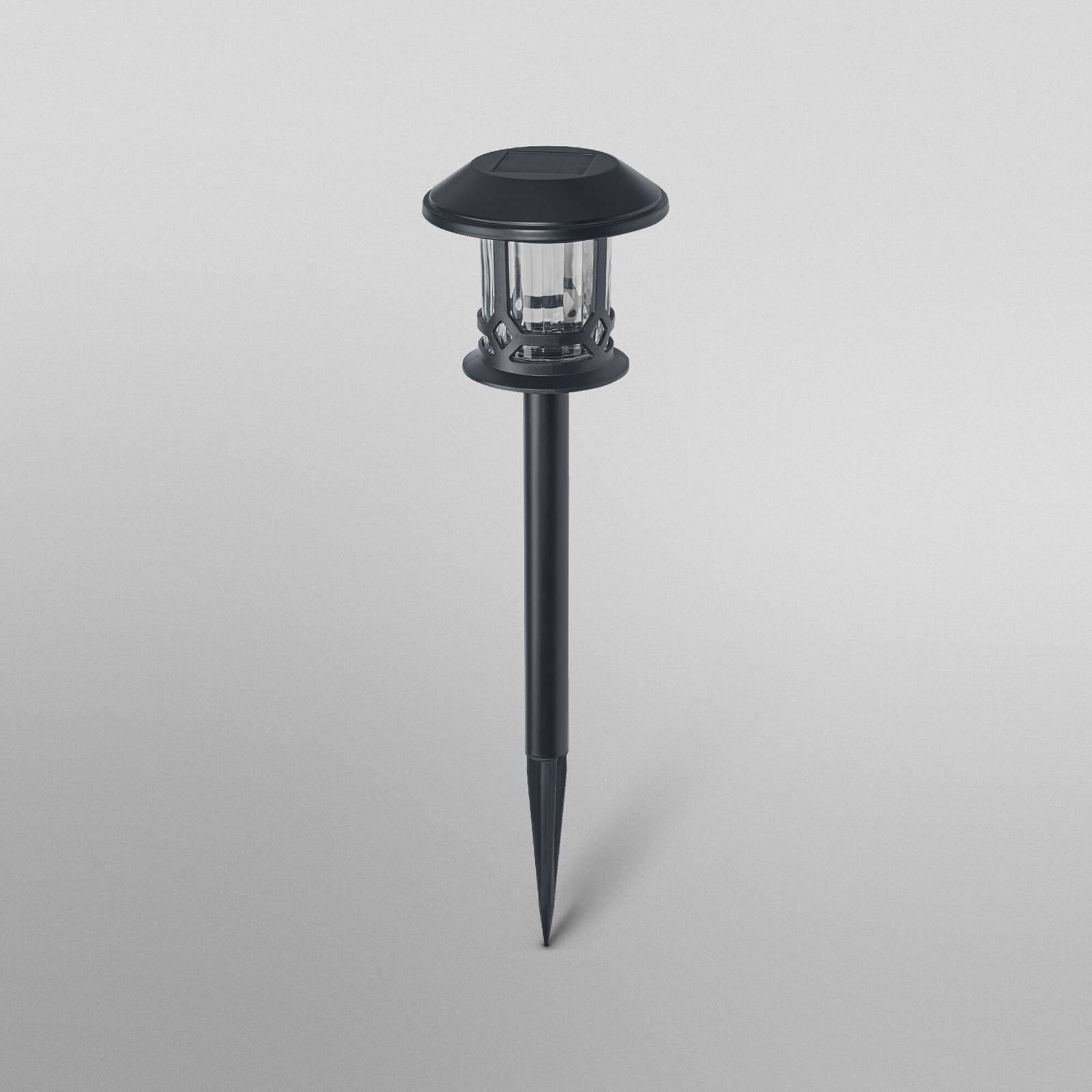 OSRAM SMART+ Solarowa lampa z grotem ziemnym LED, czarna RGB CCT IP44