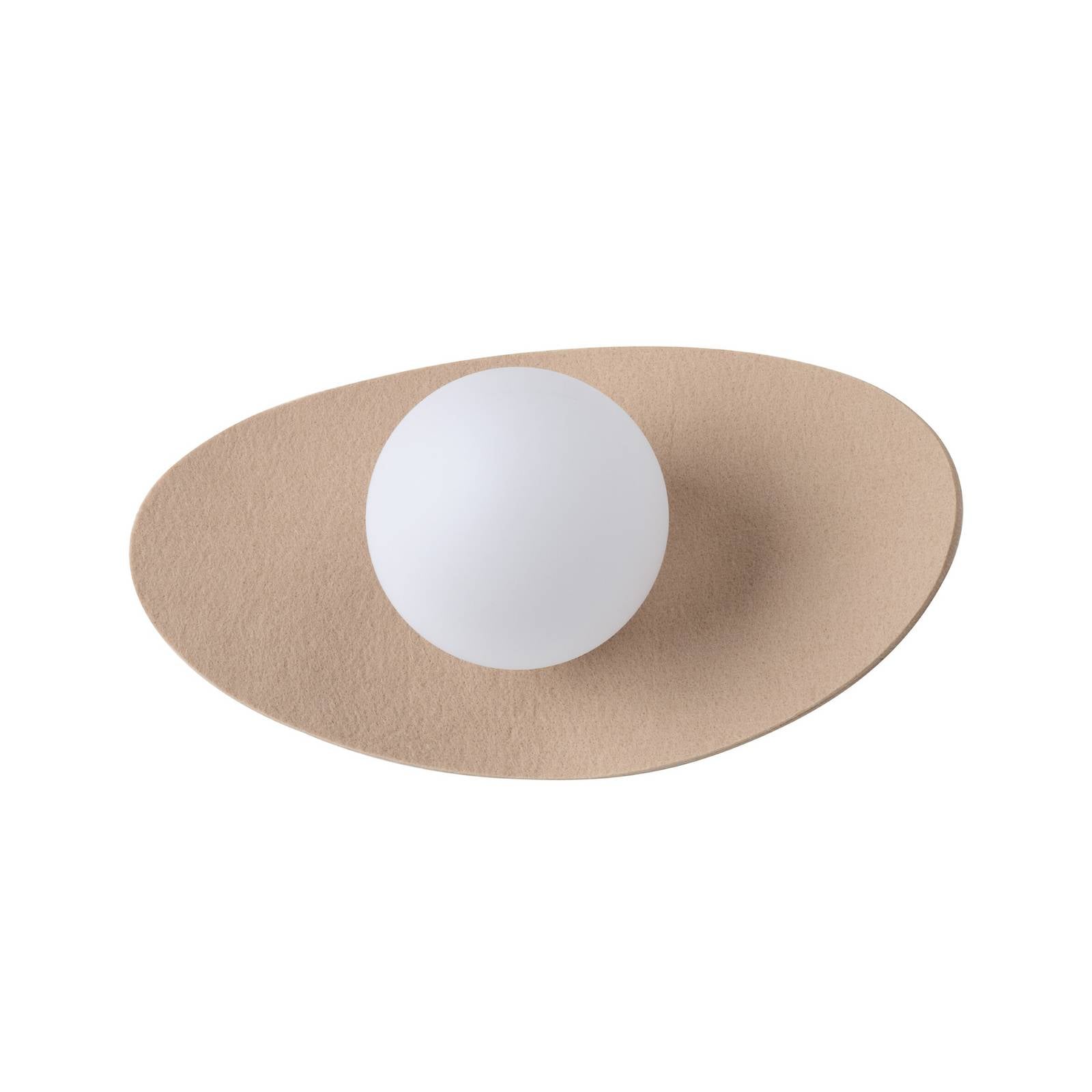 OSRAM Wandleuchte Decor Pearl, beige, Filz, G9