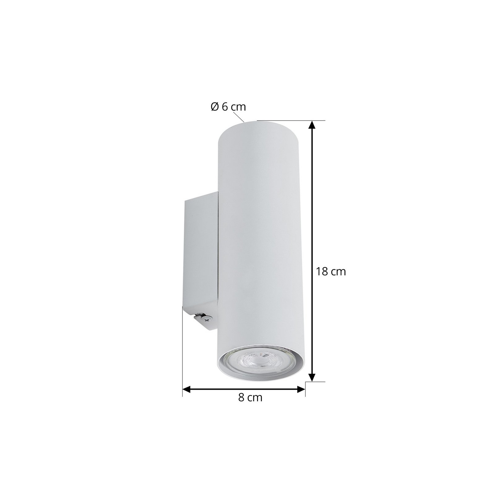 Joffrey Wandlamp White - Lindby
