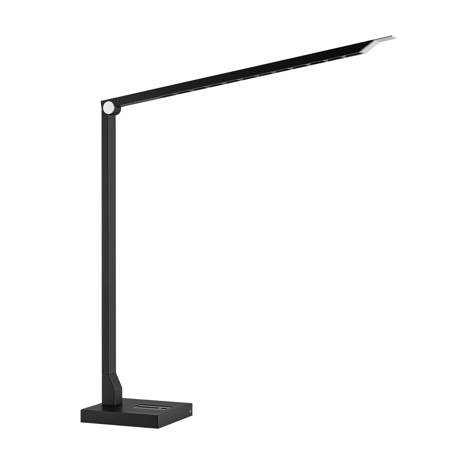 Lampe de bureau LED FLOYD PRO, noire, 55 cm, CCT, à intensité variable