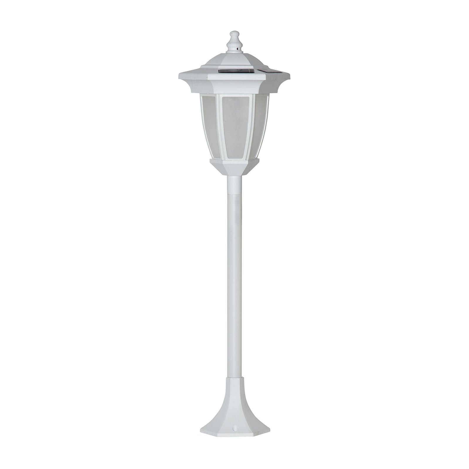LED-Solarleuchte Flame, 4 in 1, weiß