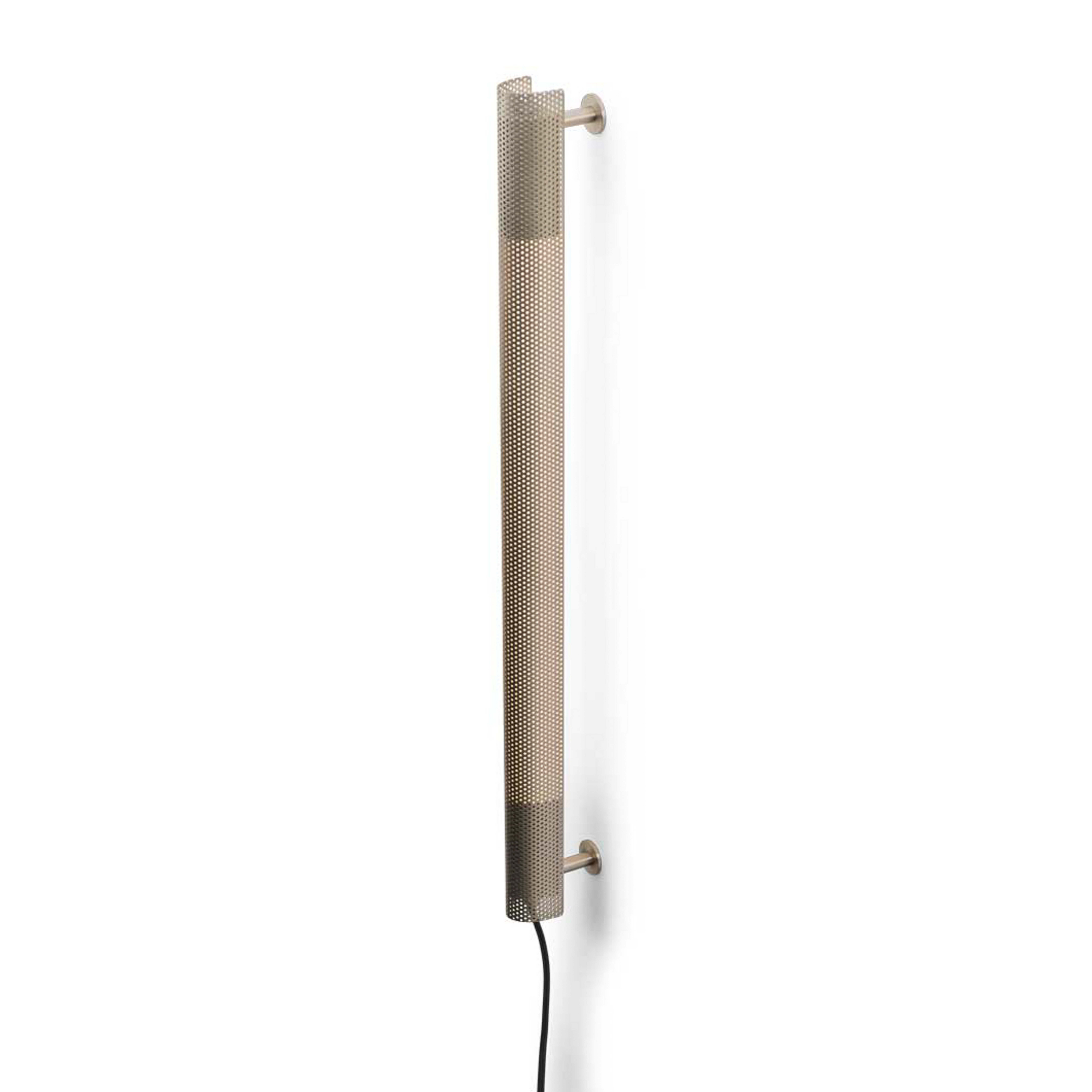 Rijetka zidna svjetiljka, utikač, čelično siva, V. 70 cm, G13 - GEJST